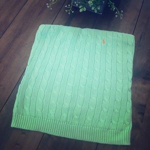 💚 Lime green Ralph Lauren sweater tube top!